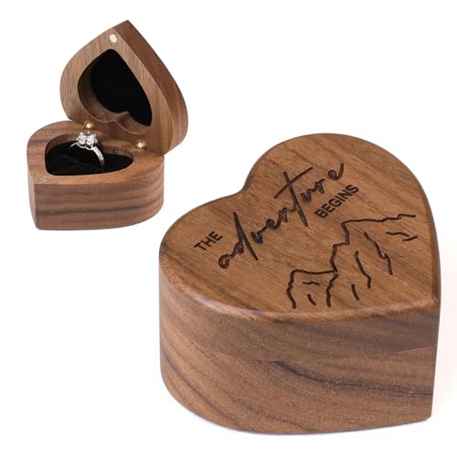 Wislist Engagement Proposal Ring Box Secret Slim...