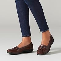 Clarks Women's Ashland Bubble Loafer, Brown Multi, 8.5 Wide — image 5