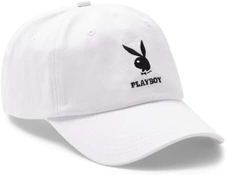 PacSun Playboy Men's Strapback Dad Hat - Iconic Playboy Logo