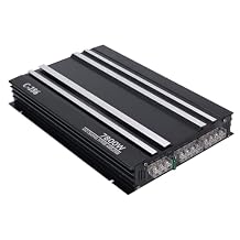4 Channel Car Stereo Amplifier,Car Amplifier 7800W 4 Channels Class AB Aluminum Alloy Pure Bass Power Amp for DC 12V Truck Boat UTV Motorcycle