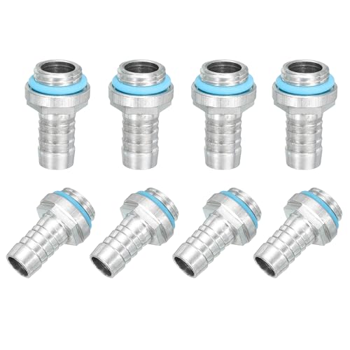 Raccord G1/4 mâle avec buse 10 mm pour tuyau de watercooling PC x8