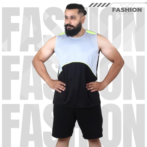 Image of Sleeveless T Shirts for Men - Gym Vest, Sando Tank Top Wear, Workout Baniyan, Stringers Inner Shirt, Bodybuilding Tshirts, Sports Tshirt Vests, Stylish Tanks Tops