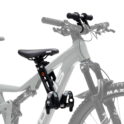 SHOTGUN Kids MTB Kindersitz und Lenkerzubehör Combo Pack - Komplettset | Vorne montierte Fahrradsitze für Kinder von 2-5 Jahren (bis zu 48 Pfund) | Kompatibel mit Allen Erwachsenen MTB
