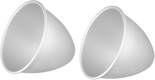 UPKOCH Molde para tartas, molde para muffins, molde para hornear, molde para tartas, cúpula de pastel, molde para hornear, antiadherente, decoración