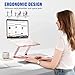 JOYEKY Laptop Stand for Desk, Adjustable Computer Stand with 360° Rotating Base, Ergonomic Laptop Riser for Collaborative Work, Foldable & Portable Laptop Stand, fits for All 10-16