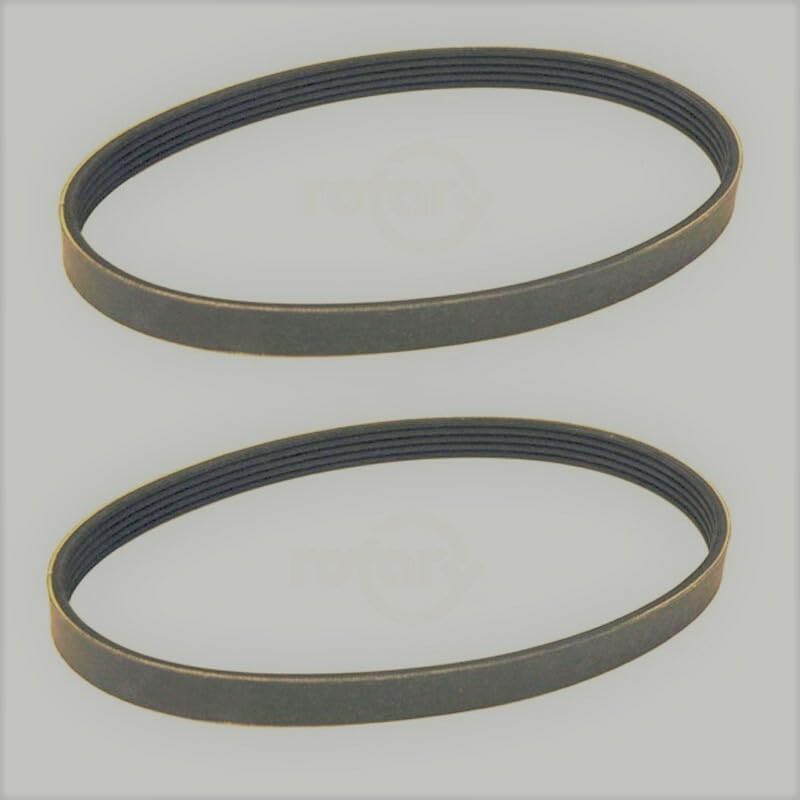 Replacement Compatible with 2 Belts for John Deere TCU16026 Hydraulic 737 757 777