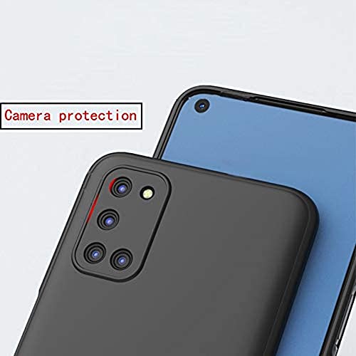 Image of Mobile Back Cover Case for Oppo A72, Cph2061, Cph2069, Padm00, Pdam10 (Silicone Case|CameraProtection|Black SC1510)