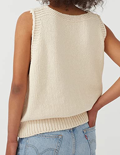 Locachy Women's V Neck Sleeveless Knit Pullover Sweater Vest Casual Cami Tank Top2