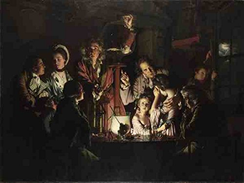 Joseph Wright Of Derby An Experiment On A Bird In The Air Pump A4 10x8 Photo Print Poster