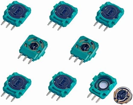 ElecGear 8PCs ALPS 10K Replacement Trimmer Potentiometer Sensor for PS4, Xbox One, Elite, Switch Pro Wireless Controllers, Trim Pot Resistor Thumbstick Module for ALPS Analog Joystick