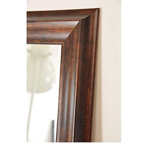 Brandtworks Vintage Hill Vanity Mirror, 32" X 36", Bronze/Copper #TOP2