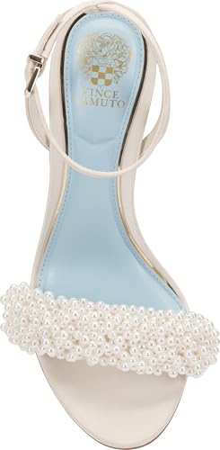 Image of Vince Camuto Arleem Beaded Band Ankle Strap High Heel Sandals