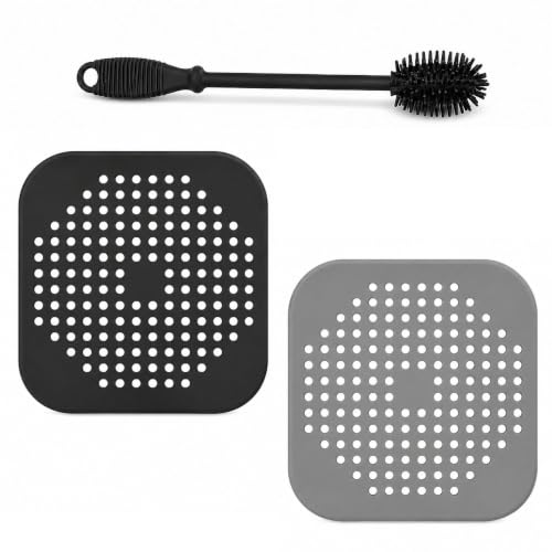 LITTLEBLOOM Silicone Sink Strainer Pack of 2