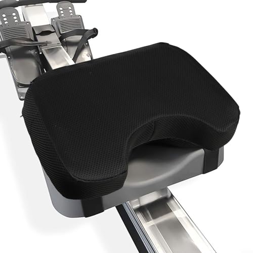Besshepplo Rudergerät Sitzkissen, Anti-Rutsch-Schaumstoff-Pad für Concept 2 Rower Ergometer Übungsgeräte, Schwarz Ruderzubehör Besshepplo Rudergerät Sitzkissen, Anti-Rutsch-Schaumstoff-Pad für Concept 2 Rower Ergometer Übungsgeräte, Schwarz Ruderzubehör