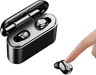TWS Bluetooth Earbuds Wireless Headphones 5.0 in-Ear Noise Cancelling Headphones with 2200mAh Charging