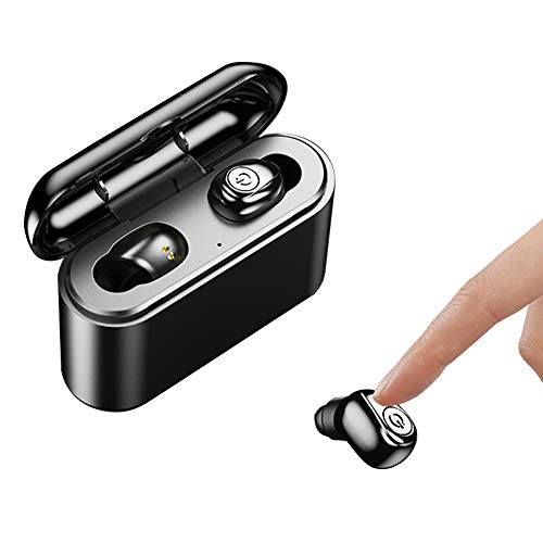 TWS Bluetooth Earbuds Wireless Headphones 5.0 in-Ear Noise Cancelling Headphones with 2200mAh Charging