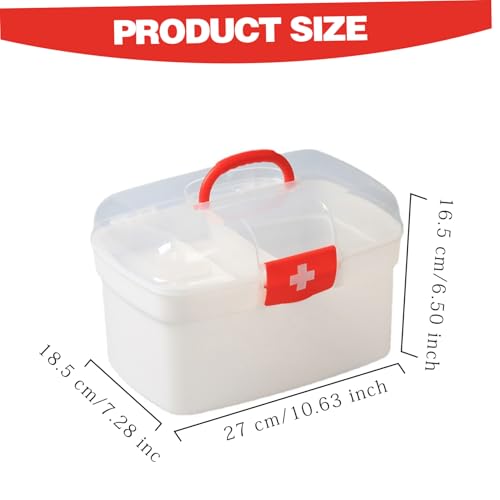 Boîte de premiers secours transparente pour ne plus chercher vos médicaments - 4
