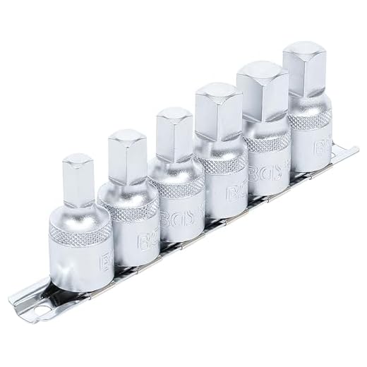 BGS 1016 Öldienst-Schlüsselsatz, 8-14 mm, 6-tlg. Profil: Vierkant