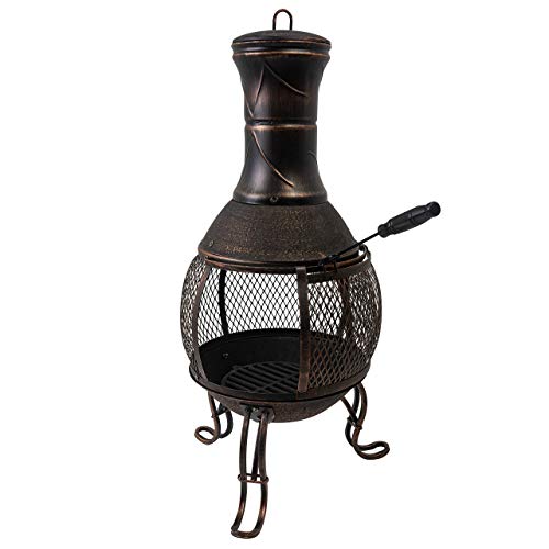 Terrassenofen Activa Feuerstelle Mexiko Feuerschale für Garten und Terrasse
