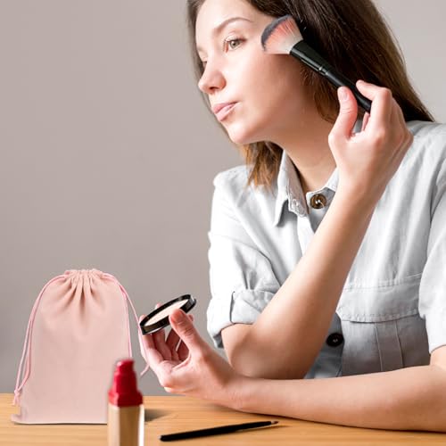 10 Stück Samtbeutel mit Kordelzug 20 × 15 cm Schmuckbeutel 10 Farben Samtsäckchen Bunt Geschenk Tasche Säckchen zum Befüllen für Schmuck Gunsten Ringe Hochzeiten Partys