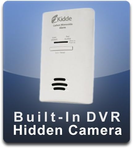 PalmVID DVR PRO Carbon Monoxide Detector Hidden Camera with Built-in DVR