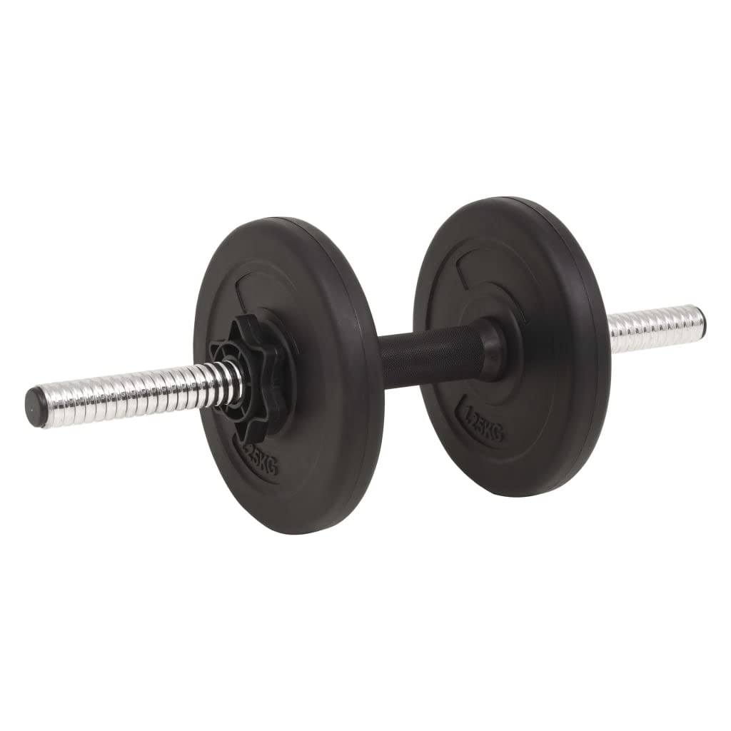 Juego de Mancuernas con Placas Ajustables, Barra de Barra, Asas y Collares para Gimnasio en Casa, Ejercicios de Fuerza, Levantamiento de Pesas y Entrenamientos de Cuerpo