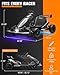 First Ride On 48V Go Kart with Top Speed 15 MPH, Licensed McLaren Drift Kart for Teens 14+ w/Handbrake and 3-Speed Transmission, Electric Go Kart w/Adjustable Seat, Seat Belt, Rubber Tire and LED