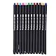 Kadimendium 12 Leuchtende Farben Sublimationstintenstift Set für Explore Air2 Maker Wärmeübertragungsstifte mit Feiner Spitze