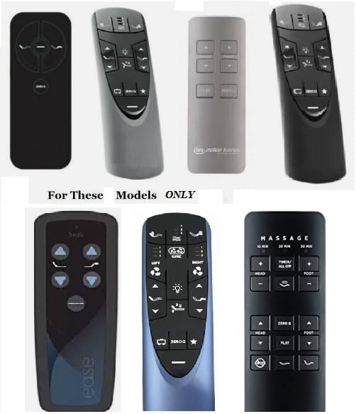 Miniatura 2 de Kit de cable de alimentación de repuesto de 3 piezas compatible con bases Tempurpedic Ergo/Extend/Ease (modelos Ergo Advance, Grand, Plus, Premier o