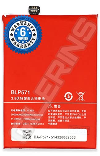 Image of Original BLP571 Battery for Oneplus One /Oneplus 1 A0001 Battery with 6 Month Warranty and High Capacity Battery Backup Battery