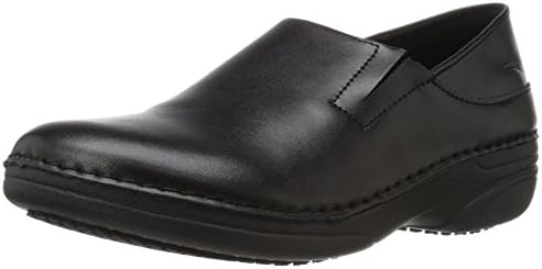 Spring Step Women's Manila Work Shoe, Black, 8.5 M US