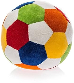 Sanvidecors Cuddly Soft Soft Toy Gift for Girl/boy Stuffed Colorful Soft Ball - 20 cm Kids Edition kk568