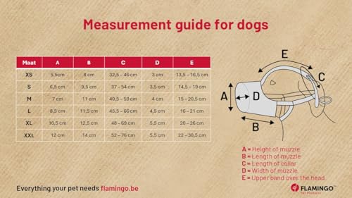 Flamingo Maulkorb Benzo M - Silikon Maulkorb für mittelgroße Hunde - Schwarz, verstellbar, weich, komfortabel - für Training, Spaziergang & Tierarztbesuch