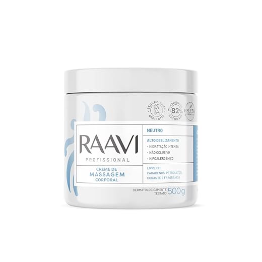 Raavi Creme De Massagem Neutro 500G