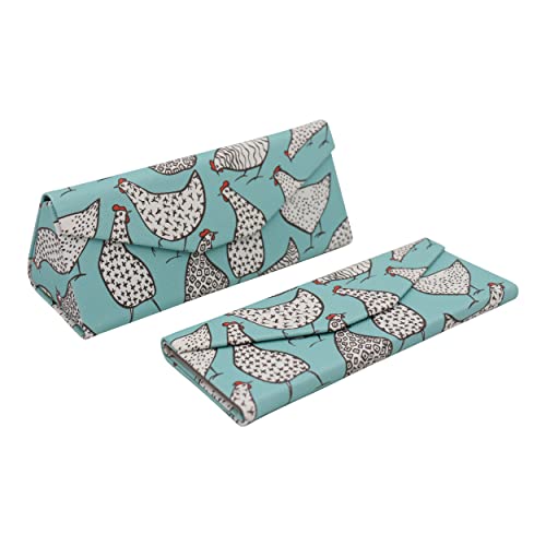 Image of Real Sic Glasses Case for Men and Women - Magnetic Folding Hard Shell Sunglass Holder - Inspired by Adorable Animals