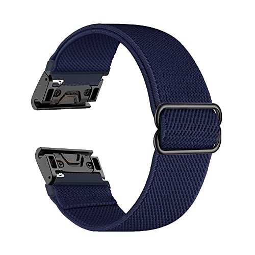 Correa de nailon de 26 mm para reloj Garmin Fenix 6X ideal para senderismo y entrenamientos
