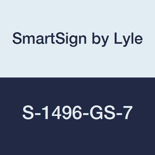 Plaque Emergency Exit Only haut de gamme en vinyle laminé brillant SmartSign