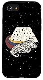 Star Wars Millennium Falcon Flying Retro Logo Case for iPhone SE (2020) / 7 / 8