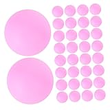 NOLITOY 150 Stück Nahtlose Tischtennisbälle in Vielseitige Kunststoff-pongbälle für Partyspiele Training Sportgeräte und Losziehung Leicht Robust für Indoor Outdoor-aktivitäten