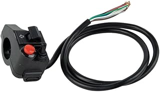 Motorcycle Handlebar Switch Universal Motorcycle Handlebar Left Headlight Turn Signal Horn Switch Handlebar Mount Push Button Motorcycle Part 12V