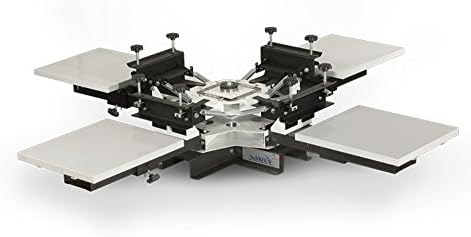 Vastex V-100 Screen Printing Press - 4 Station / 4 Color