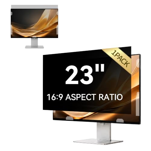 23 Inch Computer Privacy Screen Filter Protector for 16:9 Aspect Monitor