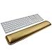Wrist Rests,Keyboard Wrist Rest Pad,Gold PU Leather Palm Support Wrist Pad Wrist Cushion for Laptops/ Notebooks/ MacBooks//PC/Computer