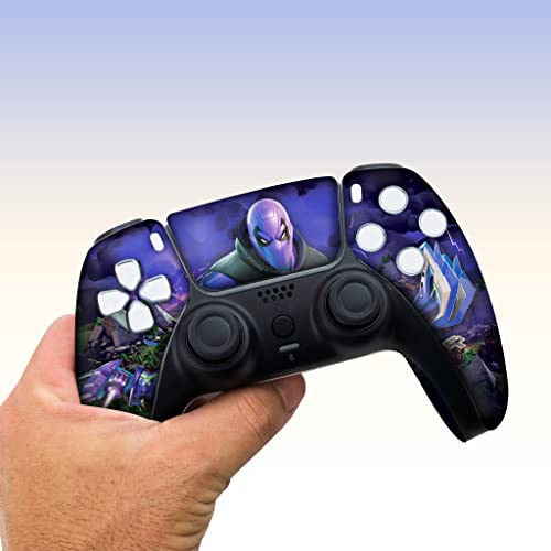 Image of Prowler Fortnight Custom PS-5 Controller Wireless compatible with Play-Station 5 Console by BCB Controllers | Proudly Customized in USA with Permanent HYDRO-DIP Printing (NOT JUST A SKIN) (MODDED)