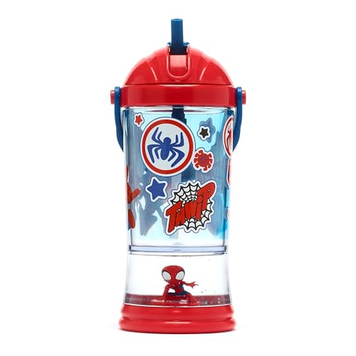 Disney Store Official, Gobelet boule à neige avec paille Spidey, 310 ml – vue 2