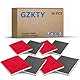 GZKTY 30 stück 75mm x 100mm Schleifschwämme Set, Nassschleifschwamm, Grit P180, Schleifblock für Autolack, Schleifschwamm für Metall, Modellbau, Lack und Holz.