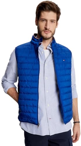 Image of TOMMY HILFIGER Men's Quilted Puffer Packable Vest Collection 2025