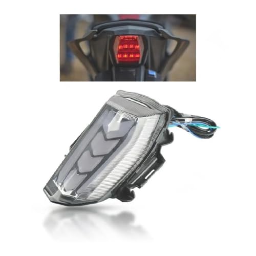 Feu arrière LED clignotant résout le manque de visibilité de la YZF R125