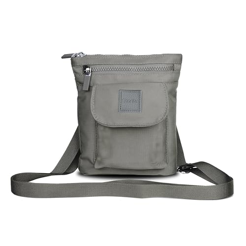 Image of Storite Women's Mini Crossbody Sling Bag Nylon | Lightweight Small Shoulder Bag for Daily Essentials, Travel & Casual Outings | Women's Handbags & Bags