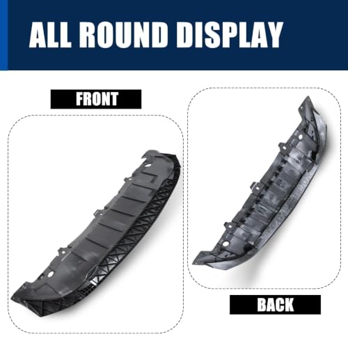 Image of FZJDSD Black Front Bumper Splash Shield Guard Under Cover 1178850036 Compatible with Mercedes-Benz CLA 250 2014-2016